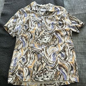 Topman printed shirt